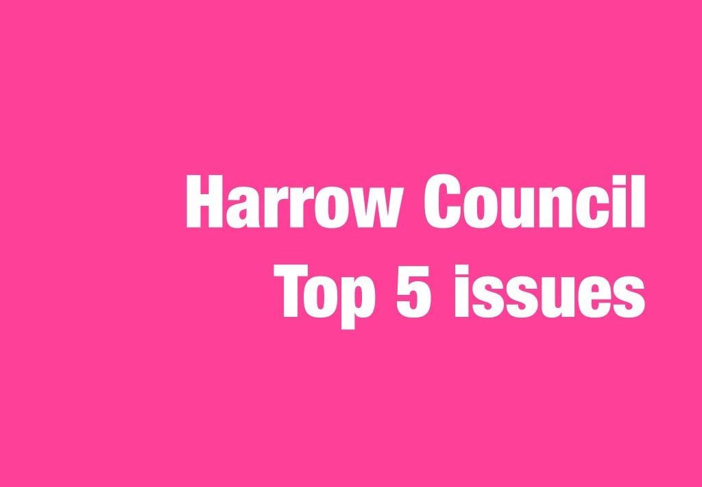 Harrow Council Top 5 Planning Issues