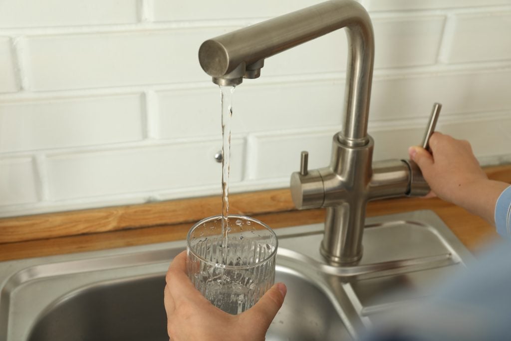 Filtered kitchen water